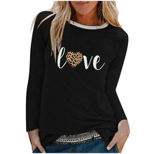 Load image into Gallery viewer, O-neck Long Sleeve Top Loose T-shirt