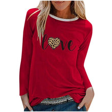 Load image into Gallery viewer, O-neck Long Sleeve Top Loose T-shirt