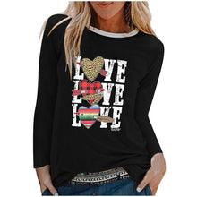 Load image into Gallery viewer, O-neck Long Sleeve Top Loose T-shirt