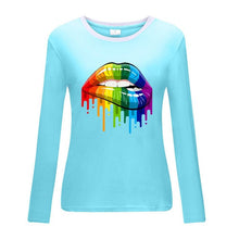 Load image into Gallery viewer, O-neck Long Sleeve Top Loose T-shirt
