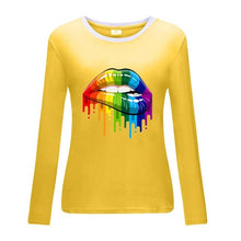 Load image into Gallery viewer, O-neck Long Sleeve Top Loose T-shirt
