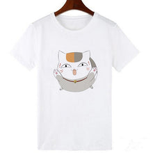 Load image into Gallery viewer, Skull and Cute Cat Women T Shirt