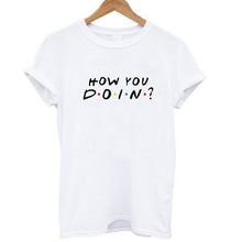 Load image into Gallery viewer, O-Neck Friends Loose Tops T-shirt