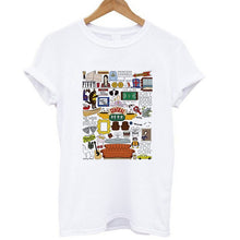 Load image into Gallery viewer, O-Neck Friends Loose Tops T-shirt
