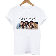 Load image into Gallery viewer, O-Neck Friends Loose Tops T-shirt
