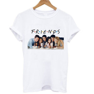 O-Neck Friends Loose Tops T-shirt