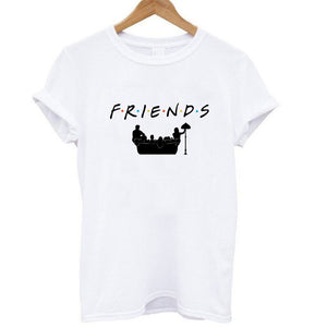 O-Neck Friends Loose Tops T-shirt