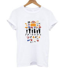 Load image into Gallery viewer, O-Neck Friends Loose Tops T-shirt
