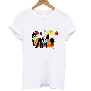 O-Neck Friends Loose Tops T-shirt