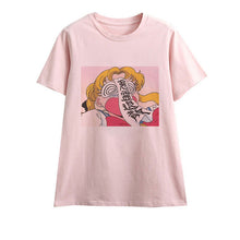 Load image into Gallery viewer, Cute Sailor Moon Anime Print Female Tshirt
